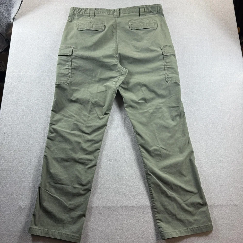 Propper Cargo Pants Mens 40x34 (Fit 38x32) Green Canvas Stretch Workwear